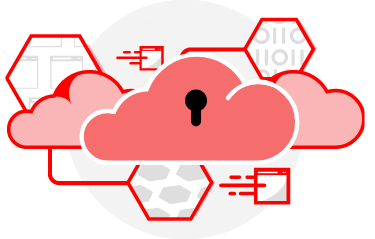 Illustrazione di servizi cloud